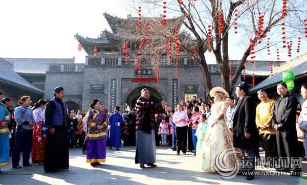 传统年味弥漫李家大院 传统年味弥漫李家大院