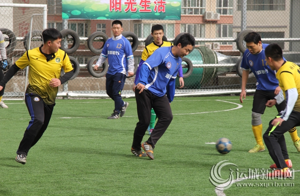 我市第二届五人制足球赛开打 我市第二届五人制足球赛开打