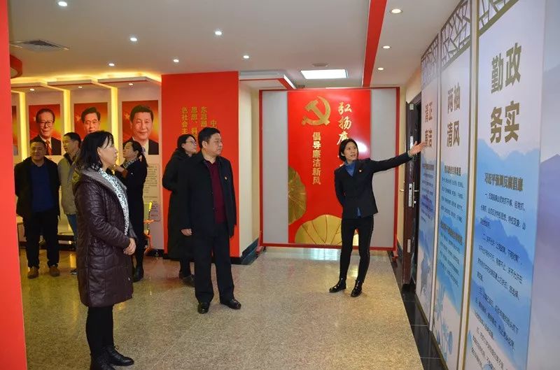 运城市直工委检查验收市人社局党建示范单位创建工作