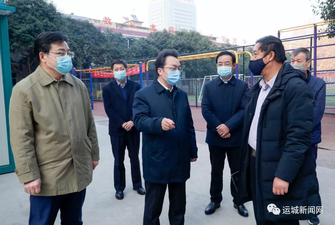 朱鹏检查指导中心城区学校疫情防控工作