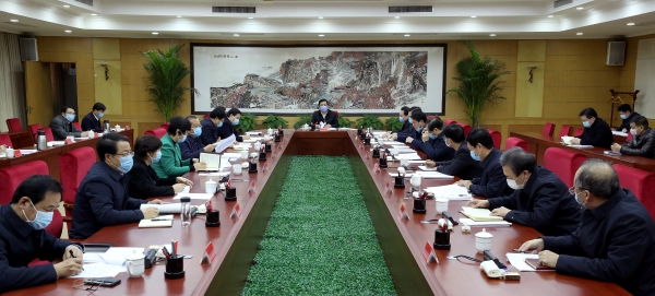 丁小强主持召开运城市委常委会会议指出 坚决贯彻党中央疫情防控决策部署 努力夺取疫情 ...