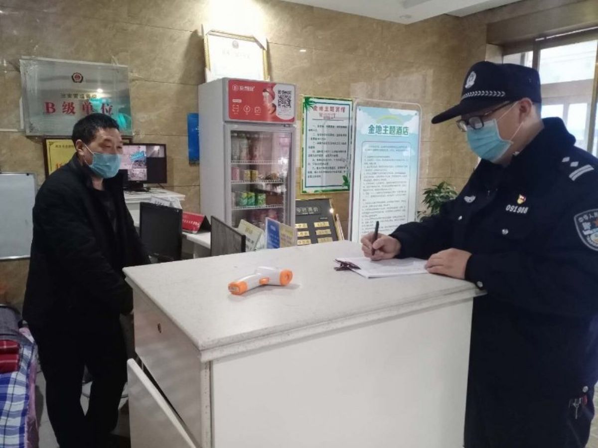 河津民警柴建华 坚守一线抗疫忙
