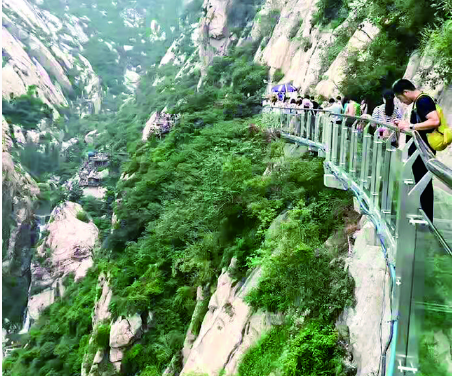 永济神潭大峡谷景区恢复运营