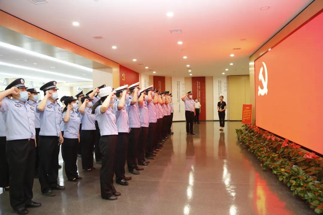 盐湖公安开展纪念建党99周年主题系列活动
