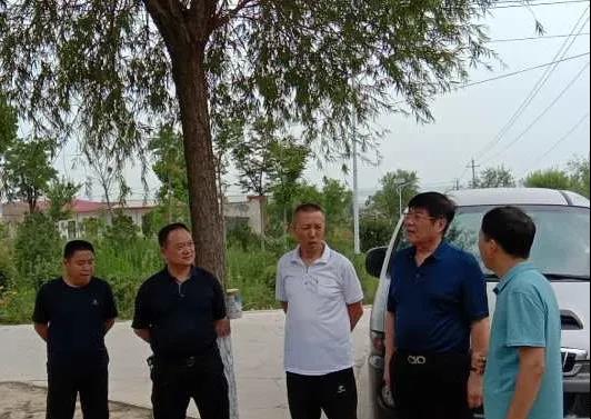 运城市地质灾害防治领导组检查盐湖区地质灾害防治工作