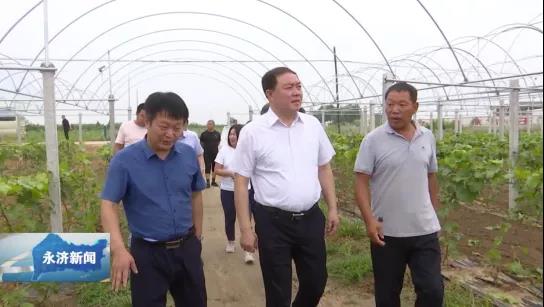 永济市委书记孙中全调研基层党建工作