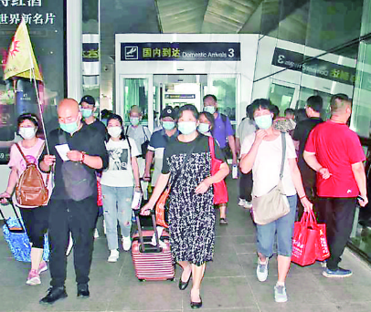 运城迎来2020年首批包机旅游团