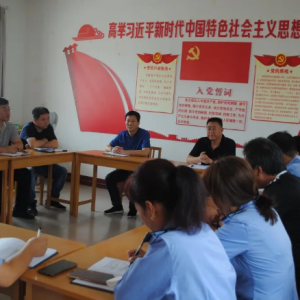 平陆市场监管局局长贺存峰调研指导城镇监管监管所工作