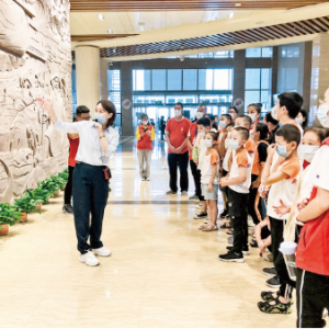 运城市35名困境儿童走进博物馆了解历史悠久的河东文化