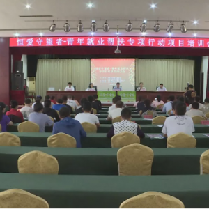 青年就业帮扶专项行动项目培训会在平陆县宾馆举办