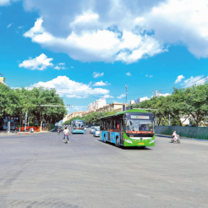 运城市区红旗街中银路至槐东路段主车道已完工通车