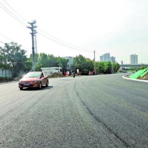 运城市区货场西路机场大道至河东西街段正式通车