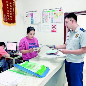 芮城县消防救援大队消防宣传进魏园社区
