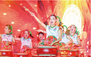 新绛县青少年鼓乐传承特色展演如期举行