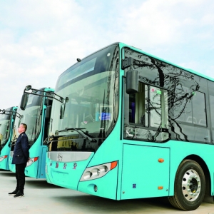 运城市208辆新能源公交车投入运营，中心城区进入新能源时代
