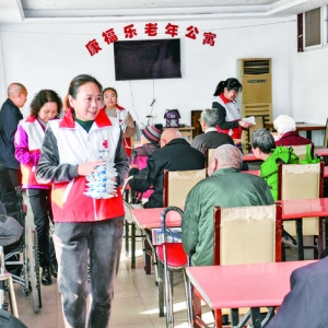 盐湖区红十字会重阳节暖心老年公寓