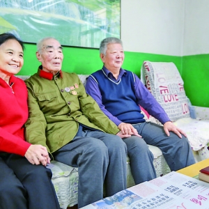 永济电机厂有一个年逾九旬的志愿军老兵梁新喜