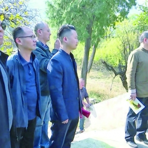 西安华胥文化研究会考察永济华胥文化遗迹