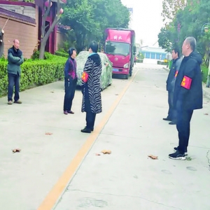 皮革城社区加强对辖区的环保巡查和整改督促