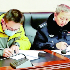 盐湖交警大队管控外卖快递行业交通违法行为