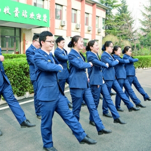 运城北高速公路侯马收费站冬训