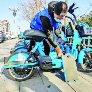 年节里共享电动车持续服务市民出行