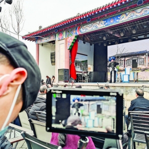 央视总台“年的味道”节目摄制组扎根岚山根·运城印象寻找年味