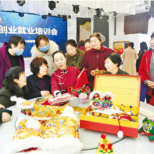 山西姥姥和我服装有限公司培训易地搬迁户创业就业