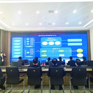 运城全市城市管理系统干部职工观摩中心城区城市管理工作