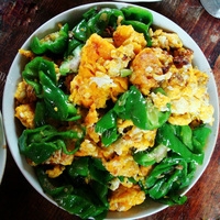 农家青椒炒蛋怎么做？