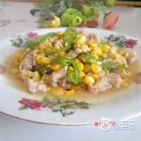 粤菜甜玉米炒肉怎么做？