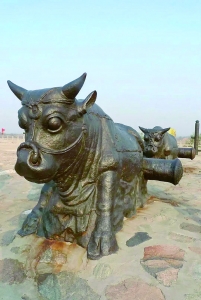 黄河大铁牛——运城牛文物
