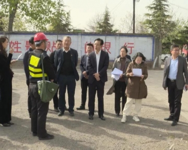 闻喜县长调研指导闻喜县交通项目建设工作