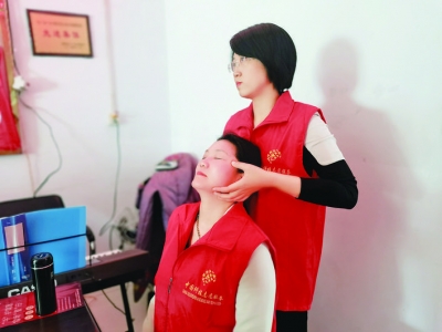 盐湖区马家窑社区少儿推拿知识讲座开展