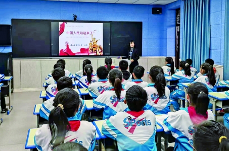 稷山县黄华小学多种形式开展党史学习教育