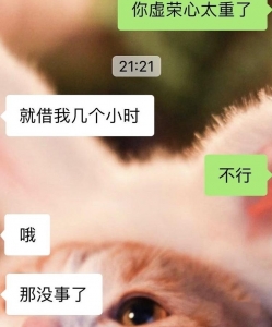 无语！用别人的东西装自己的面子很光荣吗？