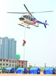 运城市地震灾害应急救援综合演练举行