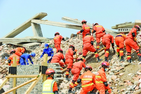 运城市地震灾害应急救援综合演练举行
