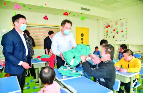 运城市残联“学党史 践行动 关爱智残儿童”活动开展