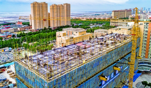 运城市中心医院二期工程项目预计2022年5月底前可完工