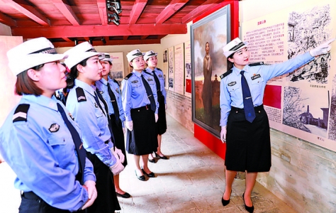 运城全市公安交警同唱 《没有共产党就没有新中国》