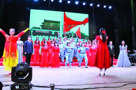 运城盐化中学庆祝中国共产党成立100周年主题合唱比赛开展