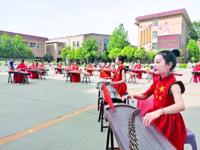 运城市区解放路示范学校第17届校园文化艺术节庆祝建党100周年