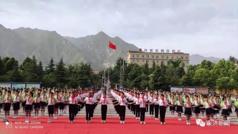 永济市李店小学“童心向党歌飞扬 快乐和谐促成长”六一文艺汇演举行