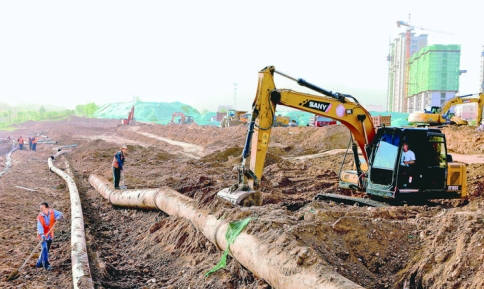 夏县桥头公园建设项目成为群众休闲娱乐好去处