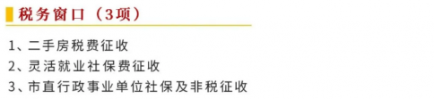 税务窗口周六、日办理事项清单｜我为群众办实画