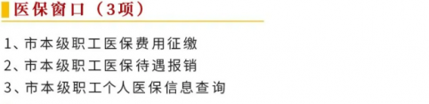 医保窗口周六、日办理事项清单｜我为群众办实事