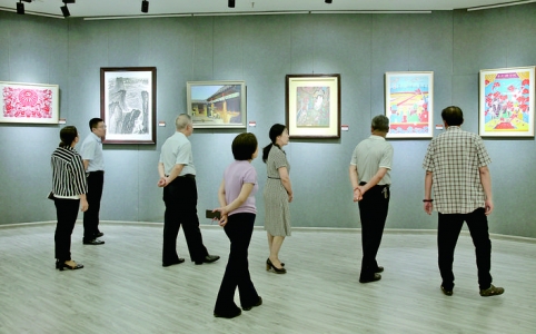 运城幼儿师范高等专科学校师生书画作品展庆祝中国共产党成立100周年