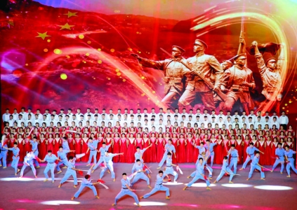 运城市庆祝中国共产党成立100周年群众文艺演出举行