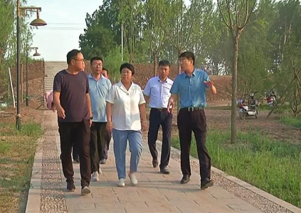 新绛县长实地察看水源地保护措施落实情况